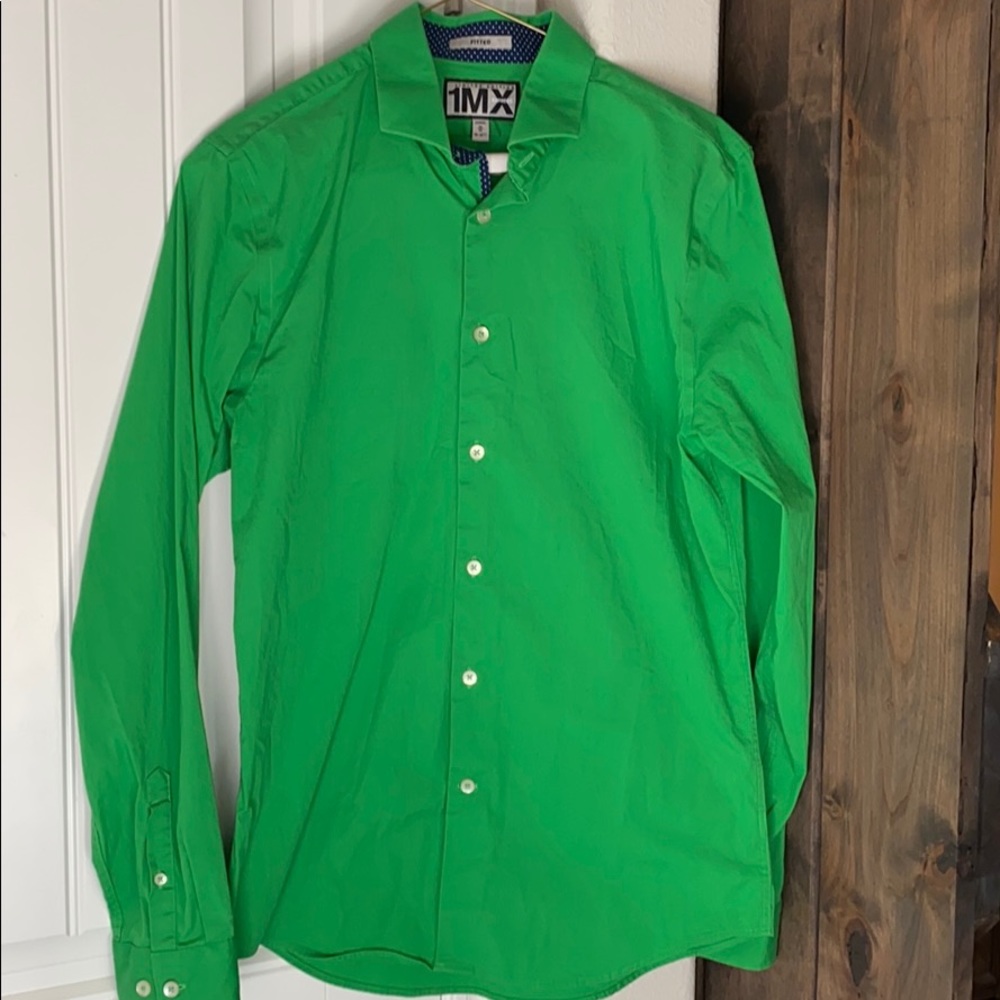 Men’s Green Dress Shirt